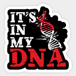 It's in my DNA - Singapore Sticker